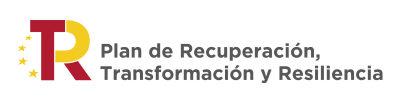 Logo plan de recuperación, transformación y resilencia